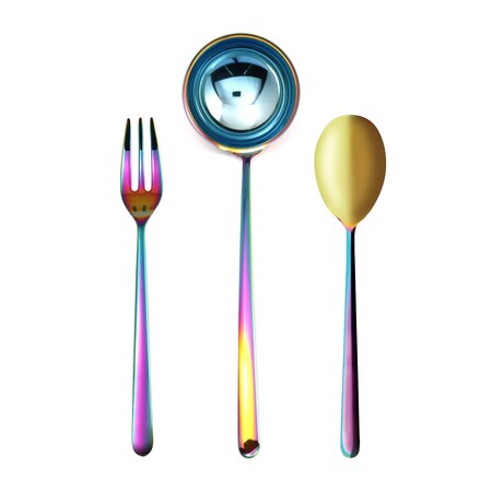 Mepra Linea Rainbow Serving Set - 3 Pcs. 109922003