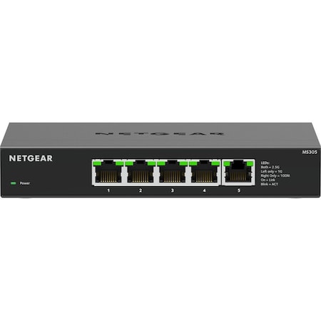 Netgear 5 Port Multi Gig Unmgd Switch MS305100NAS
