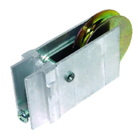 Barton Kramer 1 1/2 in. D X 3/4 in. L Mill Aluminum Sliding Glass Door Roller Assembly 10063C