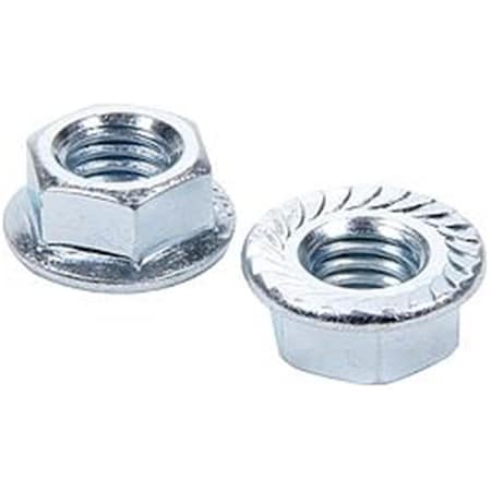 Powerhouse 0.5 in.-13 Serrated Flange Nuts, 10PK PO3613264
