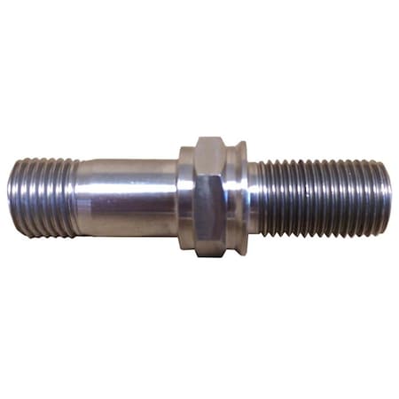 Powerhouse Steering Stud 0.5 -20 in. Thread 3.500 in. Hex Nuts - Titanium PO1396232
