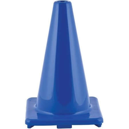 Champion Sports High Visibility Flexible Vinyl Cone, 12in, Royal Blue, PK3 C12BL