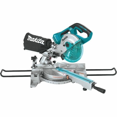 Makita Cordless Miter Saw, 7 1/2 in Blade Dia., Max Blade Speed: 5,700 RPM 5/8 in Arbor Size XSL02Z