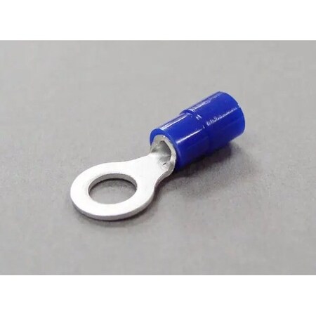 Nichifu Eco-Friendly Polycarbonate Insulated Ring Terminal, 16-14 AWG, #10 Stud TMEX 2-5-BLU