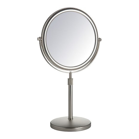 See All Industries Makeup Mirror, 13 in H, 13 in L, 5 in D JNTP95