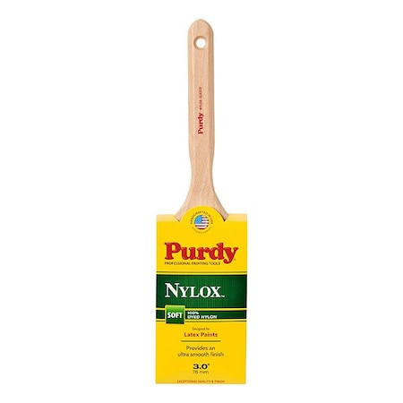 Purdy Nylon Paint Brush, 3 7/16 in L 144100230