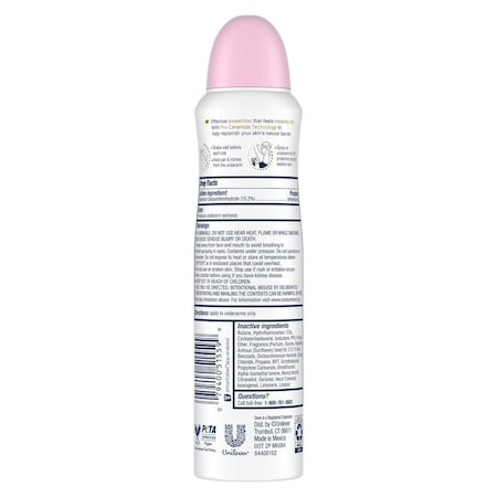 Dove Advanced Care Sakura Blossom and Yuzu Antiperspirant Deodorant Dry Spray, 3.8 Ounce, 12PK 64372859