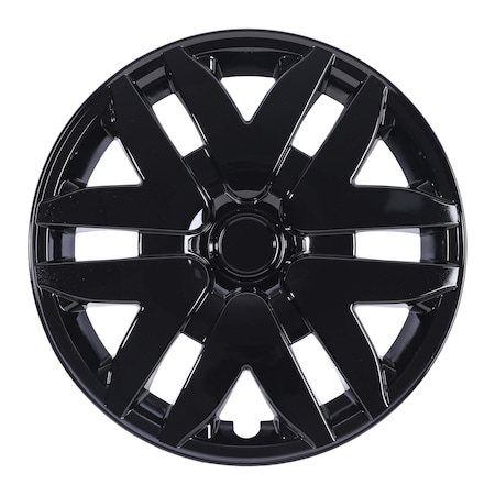 Altertrim 2004-2010 Toyota Sienna 16 in Hubcaps Wheel Rims Cover, (Blk Lacq), 4PK CHB-5143-BL-16