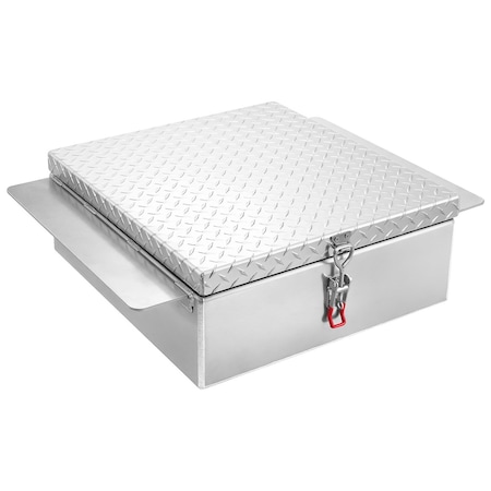 Vevor Aluminum Truck Bed Tool Box Diamond Plate Tool Box 30.3 x 24 x 9 in CXT2024TB-31