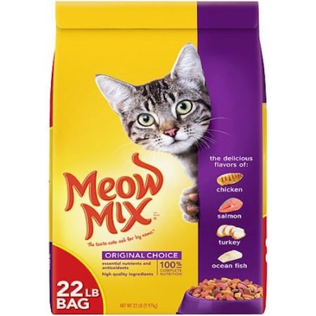 Meow Mix 22 lbs Original Choice Dry Cat Food 799156