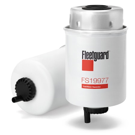 Fleetguard Fuel Filter, 6.0625 in, Cartridge FS19977