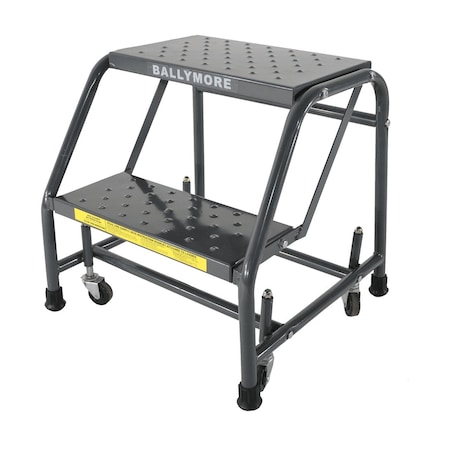 Ballymore Rolling Ladder, Steel, 19 in.H 226XSU