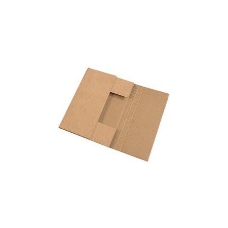 Bubblefast 50-15 x 11 1/8 x 2'' Kraft Easy-Fold Mailers, 50PK BFMIBMROSK