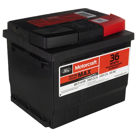 Motorcraft Vehicle Battery, BXT67R