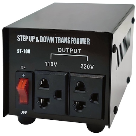 Goldsource Step Up/Down Transformer, 100 VA , 110/220 VAC Secondary ST-100W