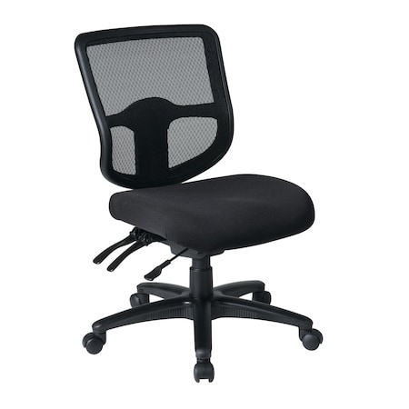 Office Star Products ProGrid Ergonomic Task Chair with ProGrid Back, Coal 98341-30