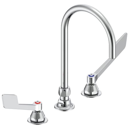 Delta Commercial 27C1 / 27C2 8 in Widespread In Chrome 27C2975