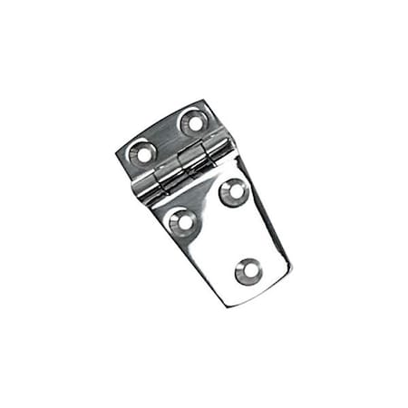 Newalthlete 2.25 x 1.5 in. HD Stamped Stainless Steel Shortsided Door Hinge NE3705588
