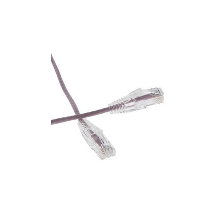 Cable Wholesale Cat6 Pink Slim Ethernet Patch Cable, Snagless/Molded Boot, POE Compliant, 15 foot 10X8-87215