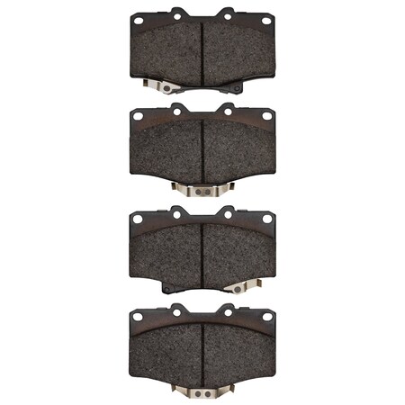 Dynamic Friction Co DFC 5000 Advanced Brake Pads - Ceramic 1551-0611-00