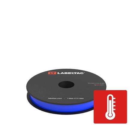 Labeltac High Temperature Supply 0.5in x 100ft LT4/Pro X, Blue LT0507HT