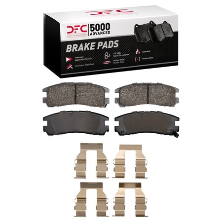 Dfc 5000 Advanced Disc Brake Pad Set,  1551-0383-01