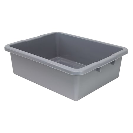 Quantum Storage Systems BUS/UTILITY TUB 21-1/2in x 17in x 7in PP GRAY FSB-22177RGY