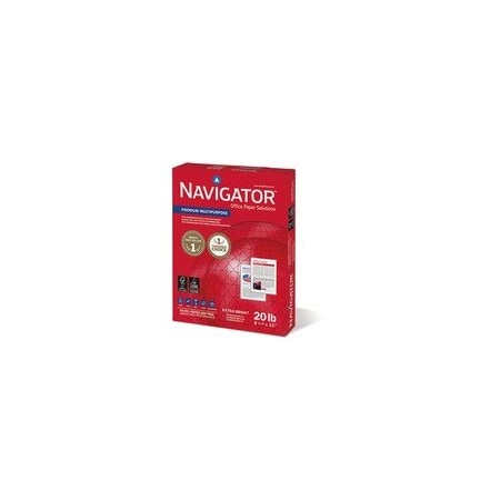 Navigator Premium Multipurpose Trusted Performance Paper, Extra Opacity, White, 97 Brightness, Letter, 10PK NMP1120