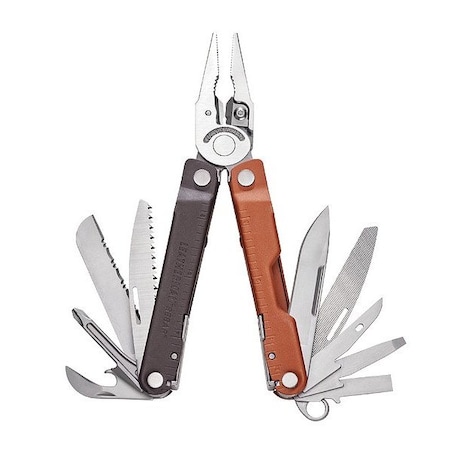 Leatherman Multi Tool Plier, 4 in L, Stainless Steel 833340