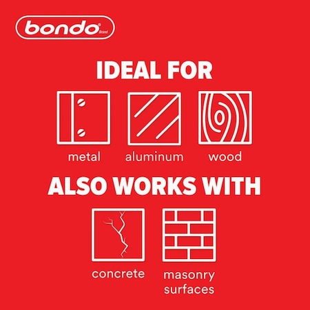 Bondo 1 Gal. Original Body Filler with Hardener OR-GAL-ES