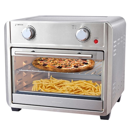 Brentwood Industries 1700 Watt 24 Quart Convection Air Fryer Toaster Oven in Silver AF-2400SI