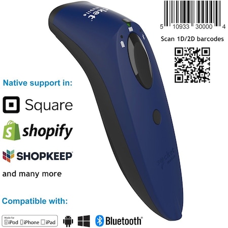 Socket Mobile Socketscan S740, 2D Barcode Scanne CX3431-1881