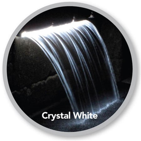 Atlantic Water Gardens Colorfalls 24 in. - Crystal White CF24W