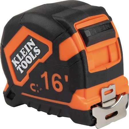 Klein Tools Tape Measure, 16-Foot Magnetic Double-Hook 9216