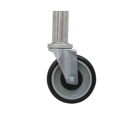 Advance Tabco Galvanized 4 Leg -Caster Set TA-25G-4