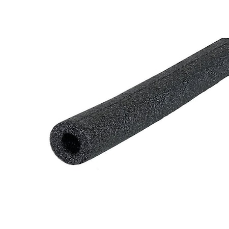 M-D Building Products Prep-Slit Tube Pipe Insulation, 6 ft L, Polyethylene, Black, 7/8 in Pipe 50205