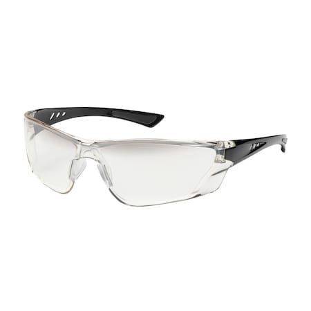 Bouton Optical Rimless Safety Glasses w/Gloss Black Temple, Gradient Lens and Anti-Scratch/Anti-Fog Coating 250-32-0031