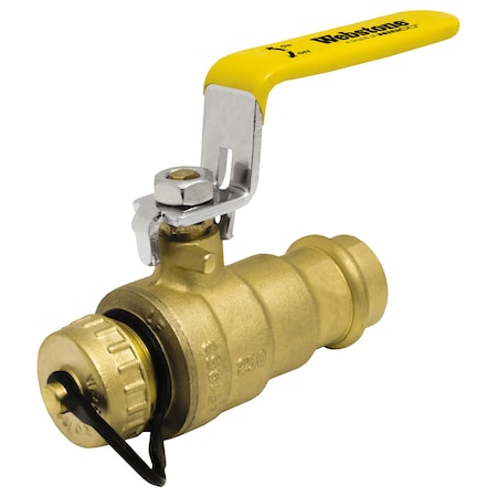 Nibco 3/4 Sweat x Hose Lead Free Fp Brass Ball Valve H-50313W