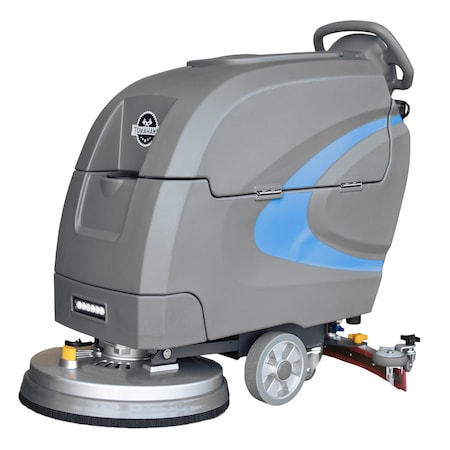 Tomahawk Power 20 in Auto Floor Scrubber Self-Propelled Traction Drive Brush Squeegee Cordless 24V Battery TAS850A