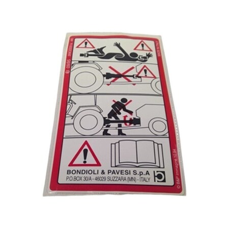 John Deere LABEL, JOHN DEERE OEM W44255  W44255