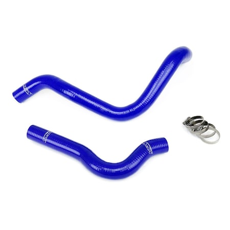 Hps Performance High Temp Reinforced Silicone Radiator Coolant Hose Kit, Blue,  57-1019-BLUE
