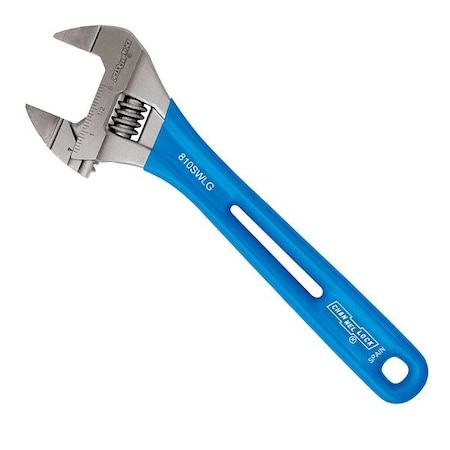 Channellock Adjustable Wrench, 1 7/16 in capac., Blue 810SWLG