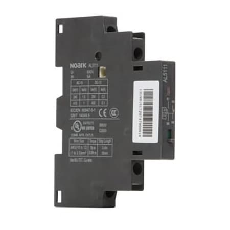 Noark Auxiliary fault-trip signalling contact block - 1600066 - Ex9S32 - left mount AL5111