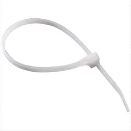 Vortex Cable Tie, 14 in L, 4 in Max Bundle Dia., Natural, Nylon 6/6, 75 lb Strength VO3684815