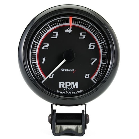 Equus Products Equus  3.037 in. Tachometer Gauge - Black E20-6088