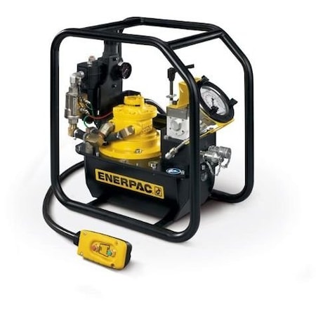 Enerpac Pneumatic Powered Hydraulic Pump, 100 psi ZA4208TX-QR