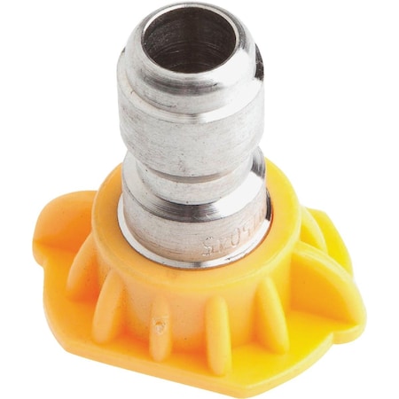 Forney Quick Connect 4.5mm 15 Deg. Yellow Pressure Washer Spray Tip 75153