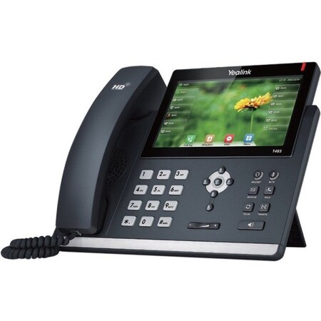 Yealink Ultra-elegant Gigabit Ultra-elegant IP Phone, Includes USB 2.0 and Opus Codec Support SIP-T48S