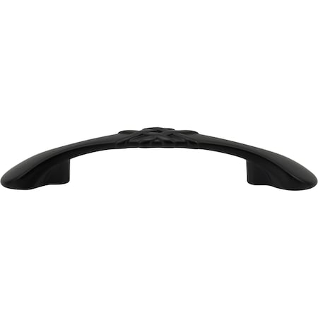 Designperfect 3'' Center-to-Center Arch Pull, Matte/Flat Black DPA-L662BLK