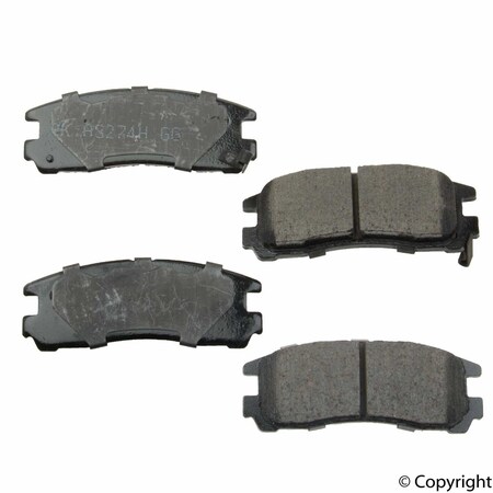 Akebono 92-94 Plymouth Colt Akebono Pad Set, Isd383 ISD383